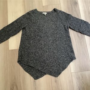 JOIE GRAY HEATHER WOOL BLEND SWEATER IN A S/M - EUC!!!
